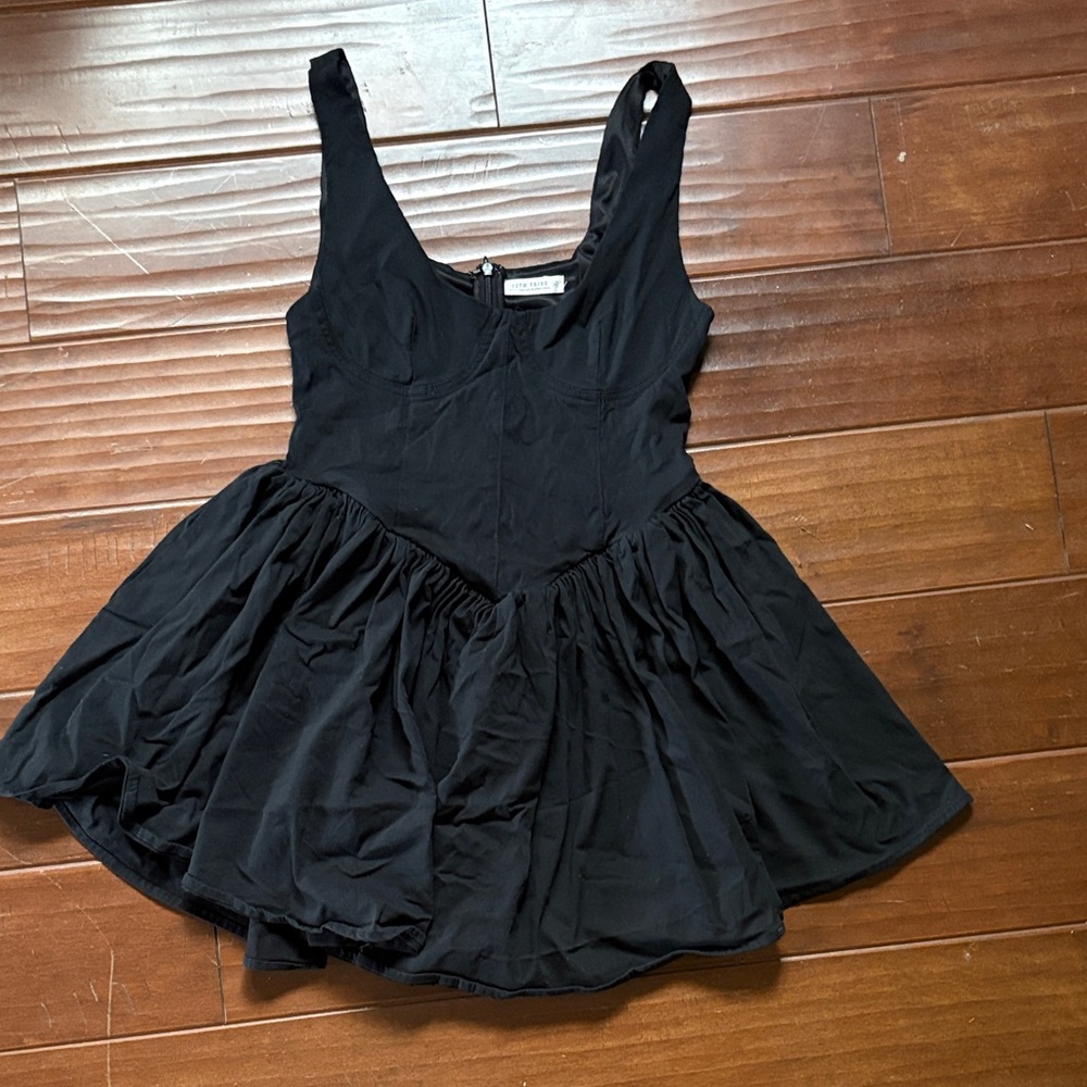 12th Tribe drop waist mini dress